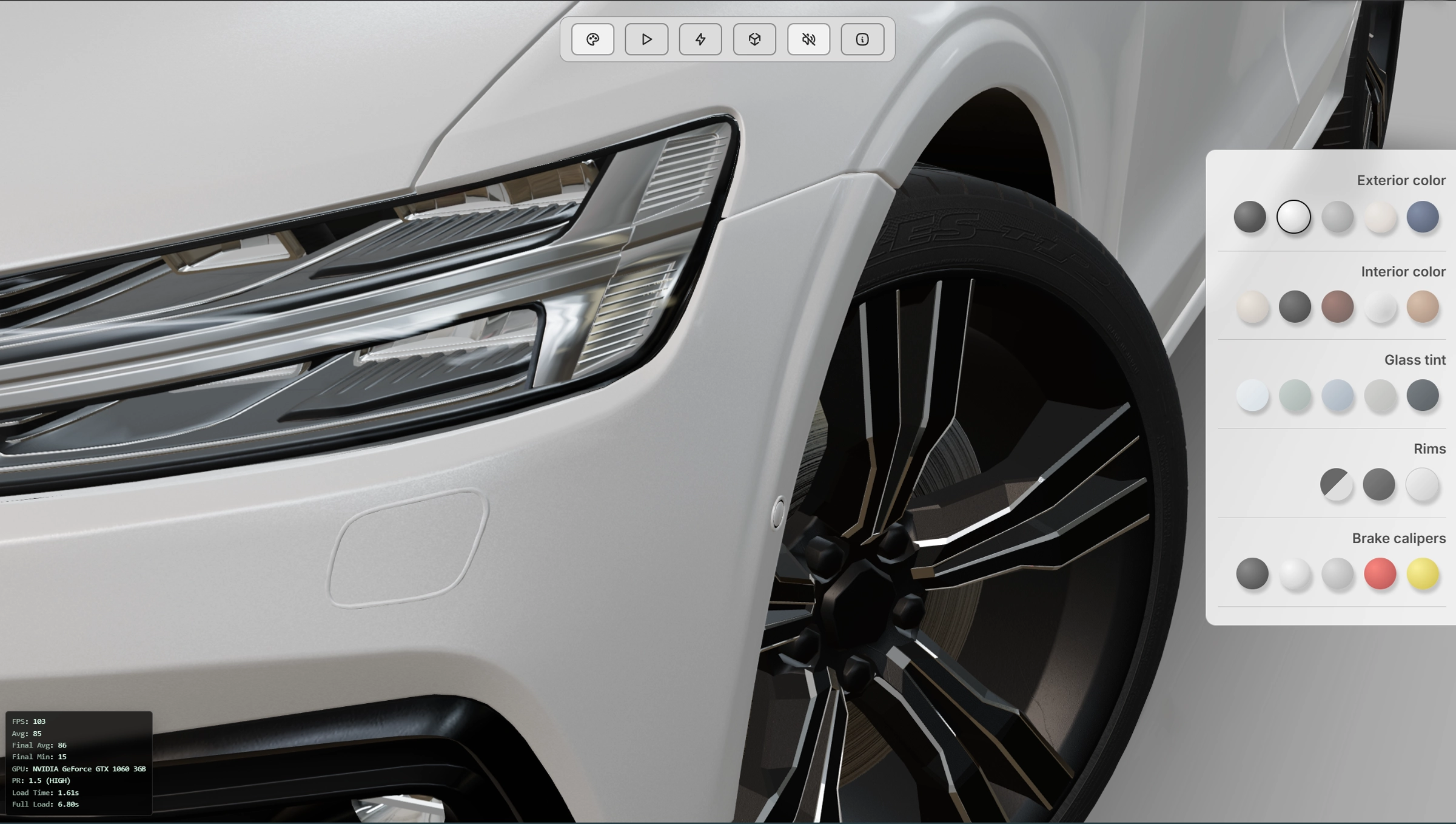 3D car system overview