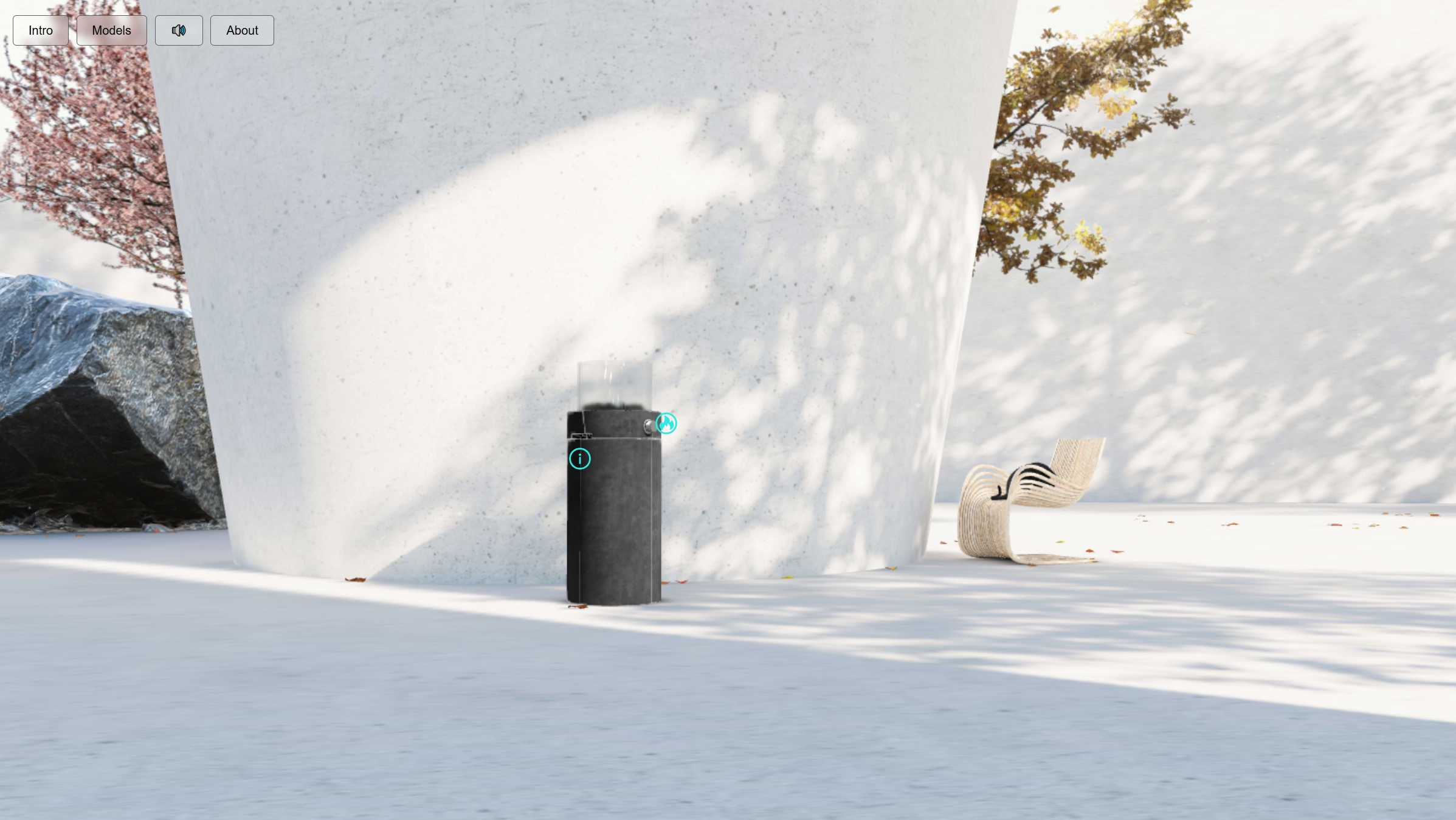 ModernStillness interactive 3D environment proof image