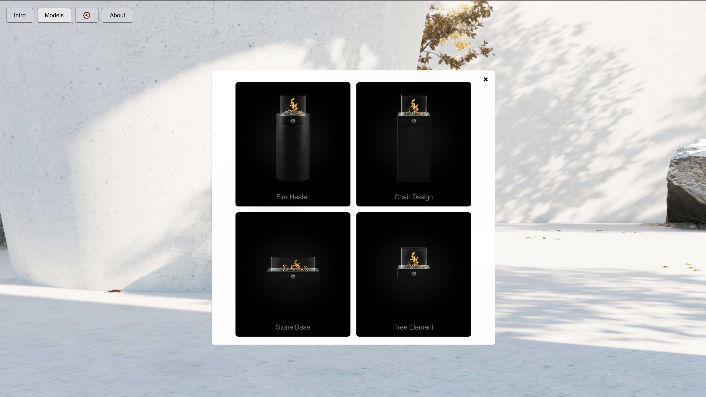 Clean and calm user experience in ModernStillness